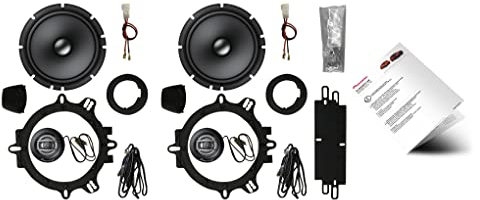 Pioneer TS-PPeugeot-208 - Altavoces de 2 vías (350 W), 16,5 cm, Sistema de Altavoces Plug & Play para Peugeot 208, año de construcción 2012 a 2019