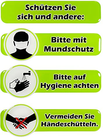 BIKE-label Schild 3D Aufkleber 158 x 53-158 x 36 mm 4 Stück Hygiene 900184VE