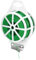 QWORK® Filo per Piante, Filo per Rilegatura Verde con taglierina Integrata 200 m per Piante, Fiori, organizzazione di Linee Dati