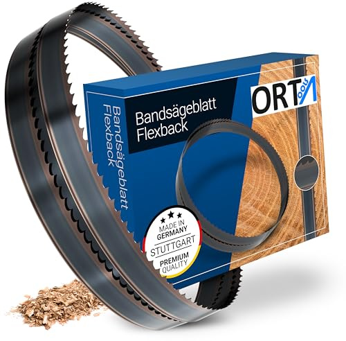 Orta - 3 Stück - 1712 x 10 x 0,65 x 6 ZpZ -Flexback - Bandsägeblätter, Sägeblätter, Sägeblatt, Flexback, Hartholz/Brennholz/Sperrholz/Ne-Metall/Kunstoffe