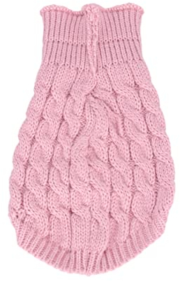 minkissy Strickpullover Für Haustiere Dünn Und Modisch Für Hunde Hautrosa Farbe Bequem Für Outdoor-aktivitäten Und Besondere Anlässe