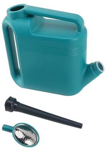 Gießkanne, 5L Multifunktionale Portable Große Kapazität Gießkanne Leichte PP Lange Auslauf Selbst Sprühen Gießkessel Für Blumen Gemüse Garten Zubehör