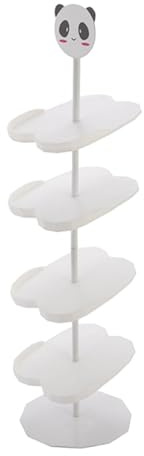F Fityle Étagère à chaussures pour enfants, 5 niveaux, étagère de rangement pour chaussures, organisateur de chaussures pour placard, chambre à coucher, Blanc