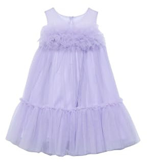 ABEL & Lula Vestito Tulle per Bambine e Ragazze Lilla 10 Anni (140cm)