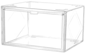 Portapane Scatola portapane grande in plastica da 1/2 pezzi, contenitore impilabile for la conservazione del pane, scatole trasparenti for il pane for il piano di lavoro della cucina, dispensa(36X23X2