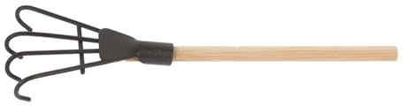 YARNOW Mini Rastrillo Decorativo Jardinería DIY Herramienta de Paisajismo Mini Rake Pequeño y Manualidades