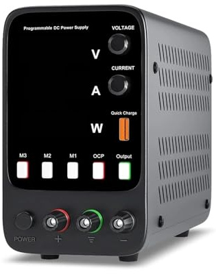 Fuente de alimentación de Banco regulada por CC conmutada Fuente de alimentación de Laboratorio Variable de 30 V 10 A Pantalla LED de 4 dígitos Alta Estabilidad(APS305H)
