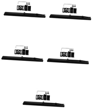 DIYEAH 5 Sätze Barn Door Dämpfer Soft-close Mechanismus Schiebetür Polster Einfacher Einbau Stoßdämpfend Sicherheitsoptimiert Langlebiges Material Geeignet für Scheunentore und