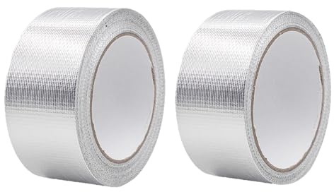 2 Rollos De Cinta Aislante Térmica, Cinta Resistente Al Calor Que No Deja Marcas, Cinta De Reparación De Conductos, Material De Sellado De Cables.