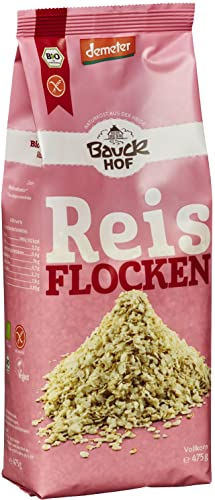 Reisflocken Vollkorn glutenfrei Demeter 6 x 475 gr