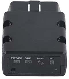 OBD2 Scanner Bluetooth 5.0 Adapter KW902 mit Zubehör, Fehlererkennung für Android(Schwarz)