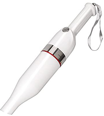 Aspirateur Pour Voiture, Aspirateur à Main Sans Fil Aspirateur Table Cyclonique Puissante Portable Sec Pour Voiture Maison Double Usage, Léger, Pratique Et Ergonomique,WhiteB