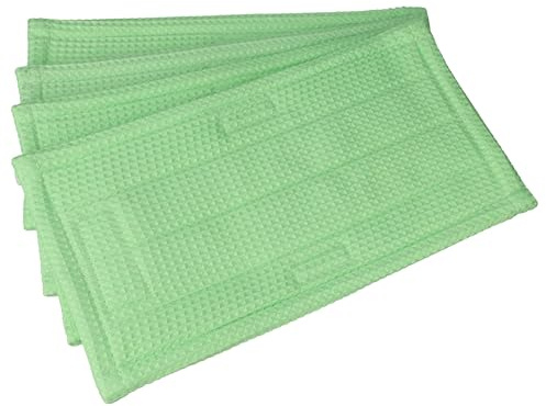 vhbw Lot de 4 lingettes compatible avec Vorwerk Kobold MF520 | MF530, SP520, SP530 aspirateur - Chiffon doux