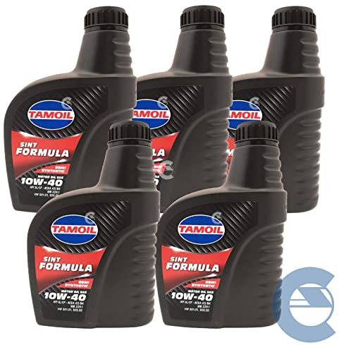 TAMOIL OLIO MOTORE Benzina Diesel SINT FORMULA 10W40 5 LITRI ACEA A3/B4