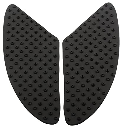 Motorrad Tank Pads, Motorradtank-Seiten-Traktionspolster Rutschfest, Universal Motorrad Seitengasknie Grip Schutz Anti-Rutsch-Gummi-Abziehbild-Aufkleber, Passend