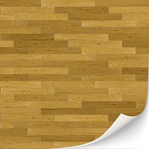 TexturKontor 3 fogli di pavimentazione autoadesiva per case delle bambole scala 1:12 (acacacia), 21 x 29.7 x 0.3 cm, (0002)