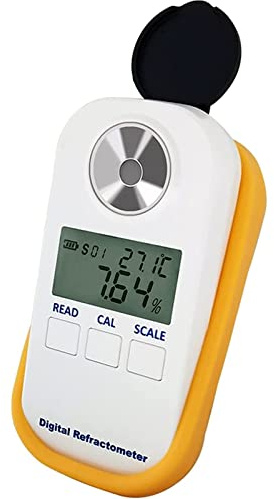 HSRG Refractometer Electronic Car Refractometer, Handheld LED Digital Refractometer, For Antifreeze Ethylene Glycol Propylene Glycol Concentration Meter, Can Be Measured Accurately