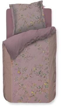 Pip Studio Autunno Lila DE UV 155x220, 1 Bettbezug, 1 Kissenbezug