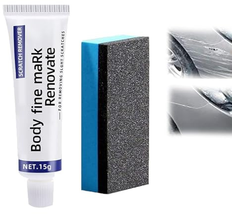 Borrar Rayas Coche, Reparador Arañazos Profundos Coche, Coche Scratch Remover, Repara Arañazos de Coche, Pulimento Para Arañazos De Coche,15ml