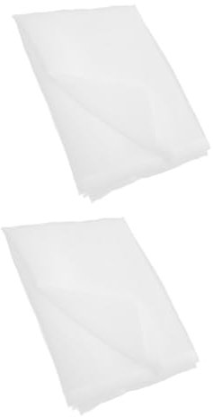 Cabilock 2 Stück Türvorhang aus Stoff Blickdicht Dekorativ für Küche Schlafzimmer und Badezimmer Praktische Trennwand ohne Bohren Weiß EIN Stück mit Bindeschnur