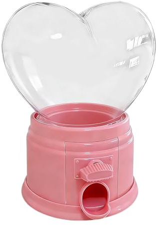 Dispensador de caramelos, mini máquina de chicles en forma de corazón, dispensador de dulces de escritorio, regalo de, aperitivo para el día de San Valentín, frijoles de alimentos, encimera de
