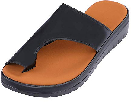 Hihey Bunion Splints dam Grand Toe Hallux Valgus plattform sandaler för behandling dam plattform bekväm sandaler sommar strand reseskor