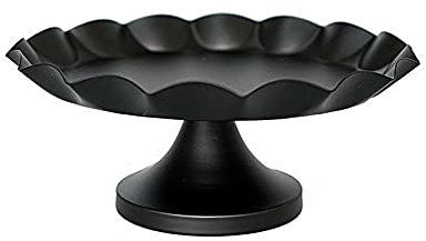 Alzatina per dolci Home Party Display Dessert Vassoio Dessert Decorazione di nozze in ferro battuto Cake Stand Bithday Vassoio Dessert Fudge Desktop Alzata per Torta ( Color : 5 , Plate Size : S )