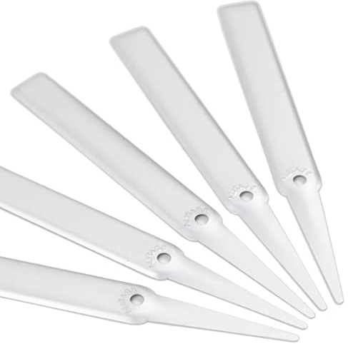 La cordeline 25 Etiketten aus Aluminium für Pflanzen, Garten, zum Pflanzen, 15 cm, Aluminium
