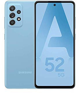 Samsung Galaxy A52 5G - Bleu - 128GB - Smartphone Android débloqué (Reconditionné)