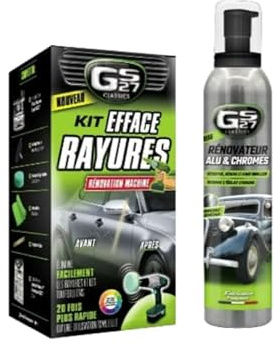 Lot de 2 produits voiture anti rayures