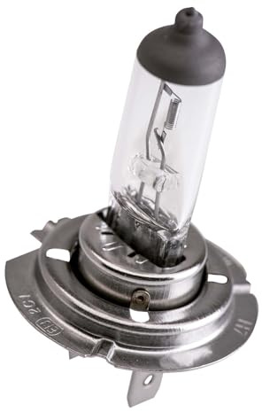 Krawehl - Ampoule H-7, lampe halogène, lumière blanche puissante, 12 V et 100 W, pour phares de voiture ou de moto, feux de croisement et de route, feux antibrouillard avant