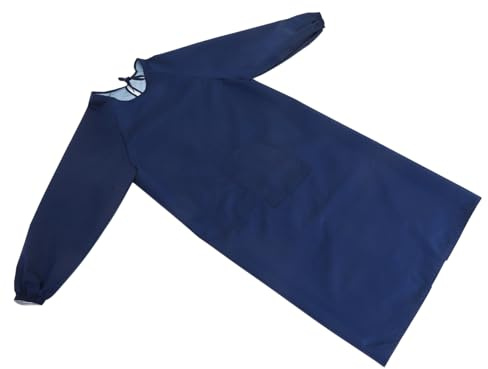 PENIKOKO Waterproof Oilproof Long Sleeve Apron Unisex Cooking Apron Pockets for Men and Women Anti-scratch Waterproof Cleaning Suitable for Home and Workwear