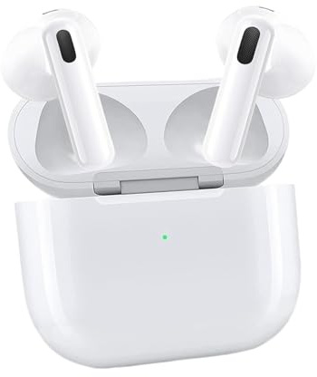 Bluetooth Wireless Earbuds 5.3,Air Buds Pods Bluetooth Headphones with Noise Reduction,in-Ear Ear Buds Sport Headset IPX7 Waterproof Auto Pairing Fast Charging HD Mic Headsets,for Airpods/IOS/Android