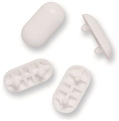 4 Pz. PARACOLPI COPRIVASO TIPO IDEAL STANDARD SEDILE WC GOMMINI COPRI-WATER KIT (ALTEZZA 9)