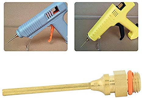 Ugello per pistola per colla a caldo, ugello per pistola per colla a caldo di grande diametro, set di ugelli di alta qualità, set assortimento di ugelli pistola per colla Accessori per strumenti di gi