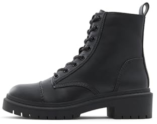 ALDO Women's Goer Combat Boot, Black, 9