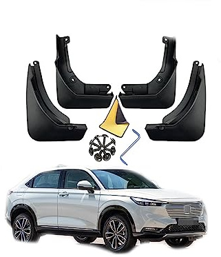 SaVgu Parafango, for Honda HRV E El RS 2022-2023 Paraspruzzi Anteriori e Posteriori Personalizzati modellati Paraspruzzi Paraspruzzi Kit Accessori Auto da 4 Pezzi (Color : A)