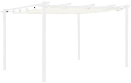 sweeek - Toile de Toit écrue pour tonnelle 3x4m Isla - Toile de Rechange pergola. Toile de Remplacement