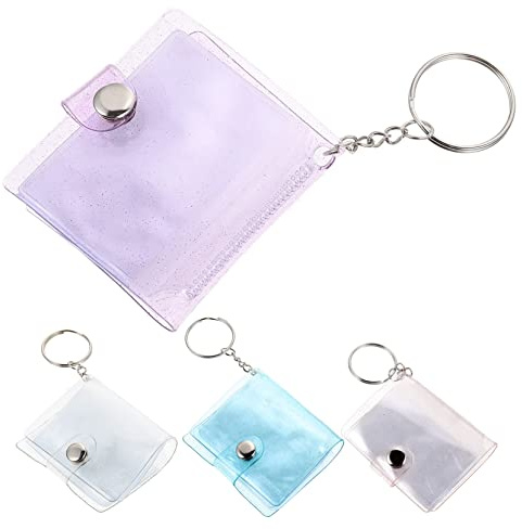 FUNOMOCYA 4piezas Miniálbum De Fotos Álbum De Bolsillo Soporte Para Guardar Fotos