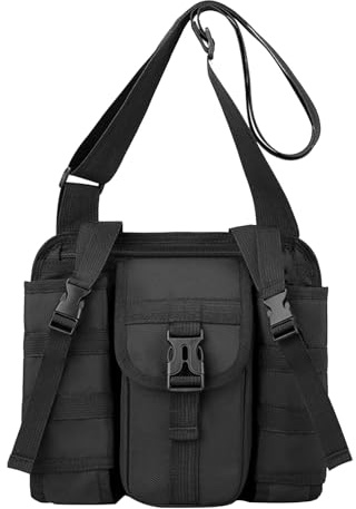 Axelväska för vattenflaska, axelväska för män, crossbody-väska, multifunktionell axelväska för män, axelväska, utomhusryggsäck, axelväska