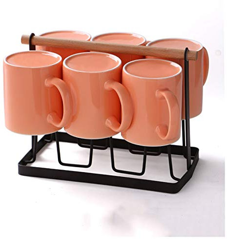 Tazza da caffè in Ceramica per Uso Domestico, Tazze da caffè nel Soggiorno con Ripiani, Tazze per Bevande da Festa, Tazze da Latte Personalizzate, Molto Adatte