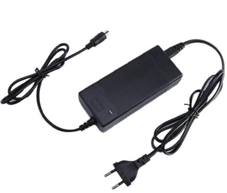 SEWACC 42v Caricatore Per Monopattini Elettrici Adattatore Alimentazione Compatibile Con Xiaomi Protezione e Design Compatto Input Nero