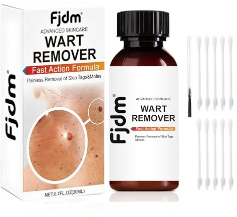 Wart Removal, Skin Tag Removal Kit, Verruca Treatment, Fast Effective Skin Tag Removal, Tag Remover Skin, for Common Warts Plantar Warts, Corn and Calluse, Suitable for All Skin Types