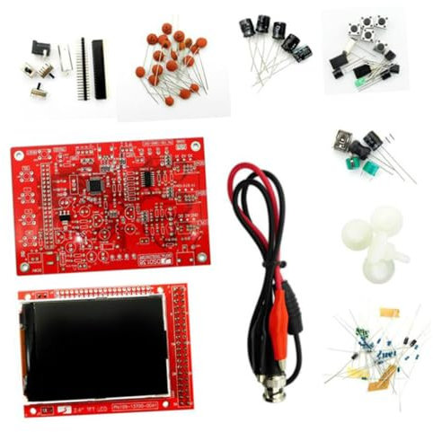 iplusmile Oszilloskop Kit Mit -tft-farbbildschirm Arm Cortex-prozessor Einstellbare Vertikale Verschiebung Testsignalquelle Wellenformspeicherfunktion Fehlererkennung Smd Gelötet Elektronik-