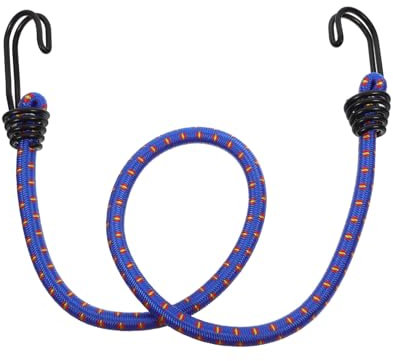 MUCKLILY Heavy Duty Bungee Rope Hooks Outdoor Tent Rope Elastic Clothesline Bungee Cord for Bike Rear Rack