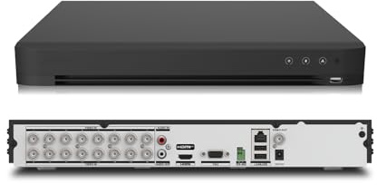 iDS-7216HUHI-M2/X 16 Channel 4K 1U AcuSense DVR, 16ch BNC Interface, 32ch IP Input, 2 SATA interfaces up to 12TB Capacity, Replace and Upgrade iDS-7216HUHI-M2/S (International English Version No HDD)