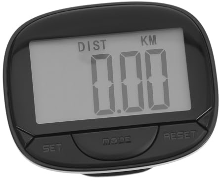 DECORNIJIA Podomètre Professionnel avec Clip LCD Portable pour Marche Course Compteur Calories pour Adultes Garçon Fille Seniors Couleur Aléatoire