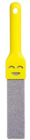 Nettoyant WC en pierre ponce, brosse WC avec poignée, anti-calcaire et antirouille, conception ergonomique robuste, outil de nettoyage de surfaces dures, pour matériau ponce naturelle, pierre netto