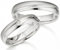 123traumringe Eheringe in 925 Silber I Partnerringe mit Etui & Gravur I Gravierbare Silberringe mit wählbarer Ringgröße 50-70 mm I Hochwertige Verlobungsringe in 4,5 mm Breite & 1,5 mm Stärke I S73
