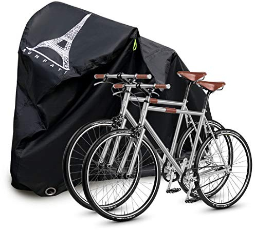 Bike Cover Waterproof Outdoor,Bike Accessories,Tarp for Bike Outside Storage Shed Anti-Sun Snow and dust,Suitable for Covering 1 to 2 Bicycles